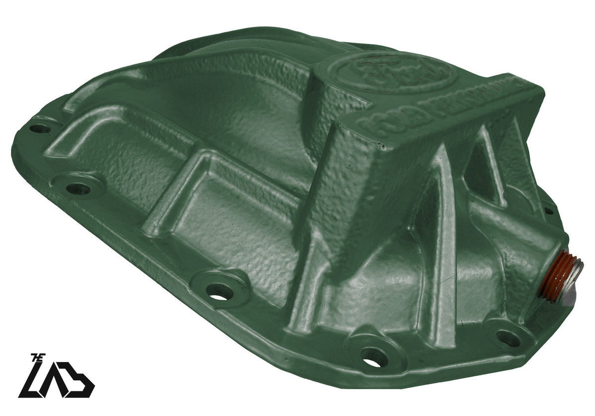 Ford Performance M-4033-BR rear differential cover, Eruption Green, no letter fill