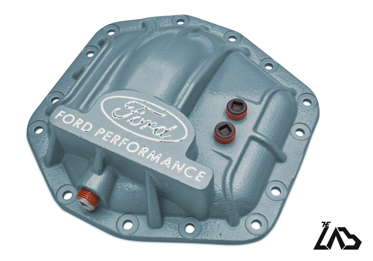 Ford Performance M-4033-DR Bronco Raptor rear differential cover, Area 51, white letter fill