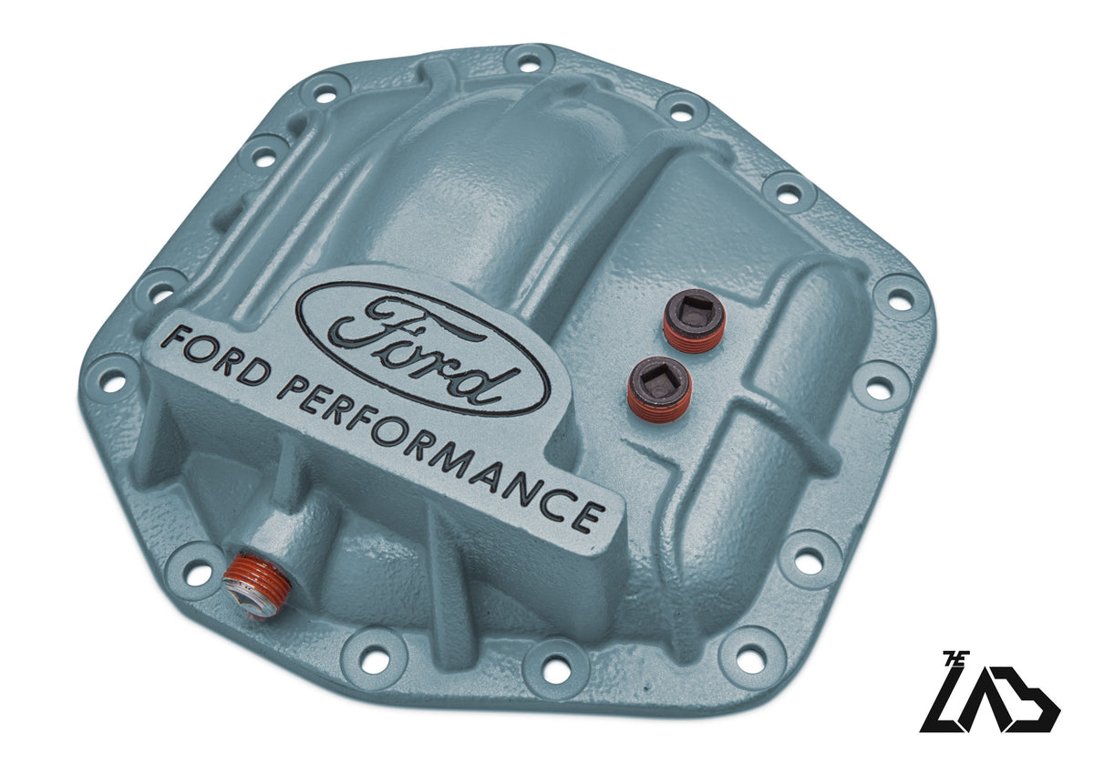 Ford Performance M-4033-DR Bronco Raptor rear differential cover, Area 51, black letter fill