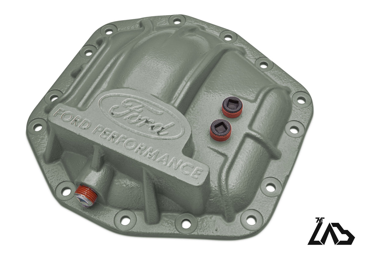 Ford Performance M-4033-DR Bronco Raptor rear differential cover, Cactus Gray, no letter fill