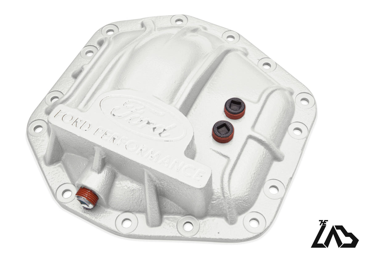 Ford Performance M-4033-DR Bronco Raptor rear differential cover, Oxford White, no letter fill