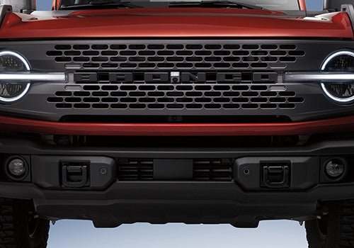 2021 - 2024 BRONCO GRILLE LETTERING OVERLAY KIT - The Lab North AmericaFord PerformanceM1447BLBR