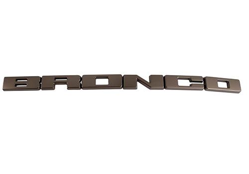 2021 - 2024 BRONCO GRILLE LETTERING OVERLAY KIT - The Lab North AmericaFord PerformanceM1447BLBR