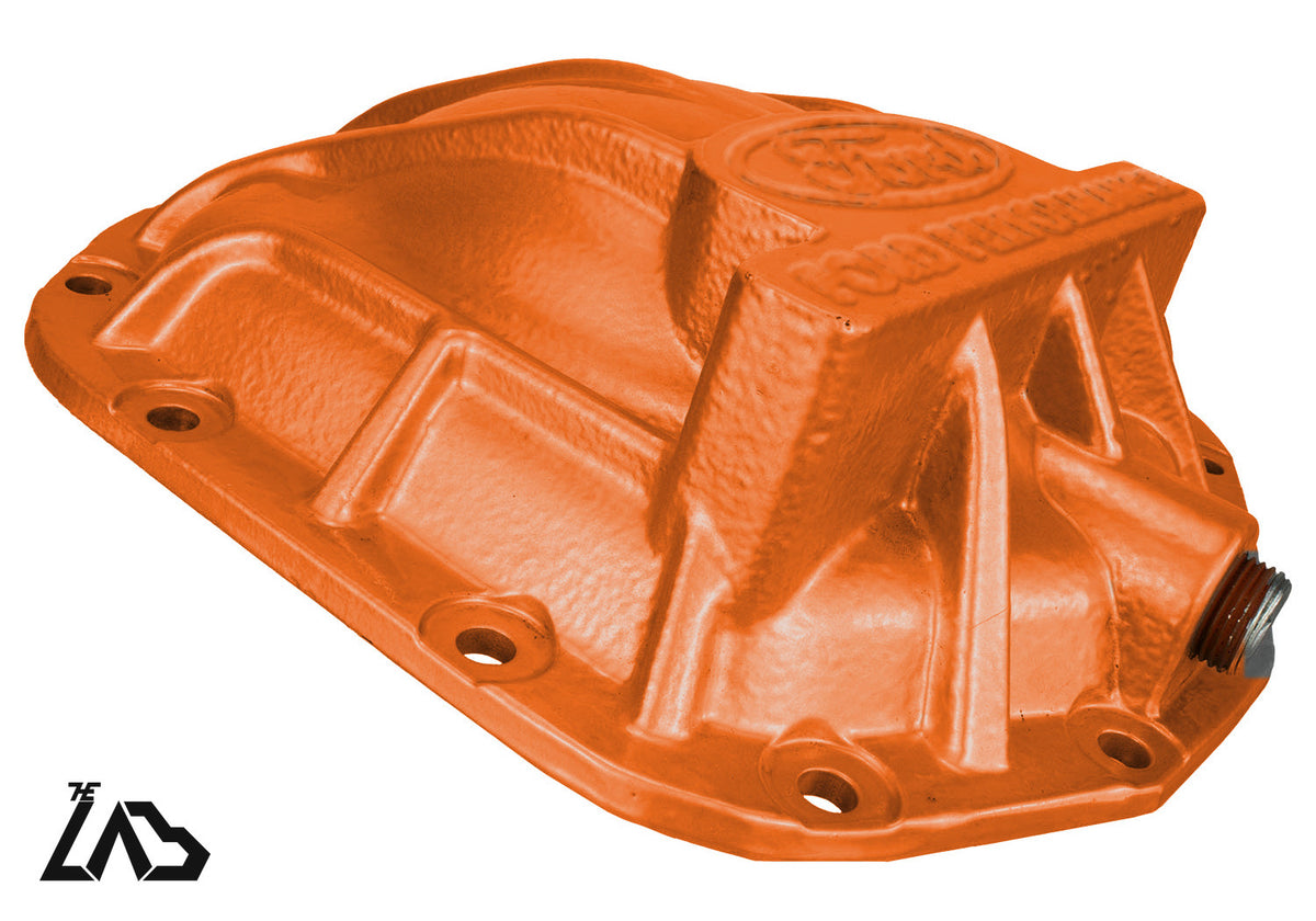 Ford Performance M-4033-BR rear differential cover, Code Orange, no letter fill