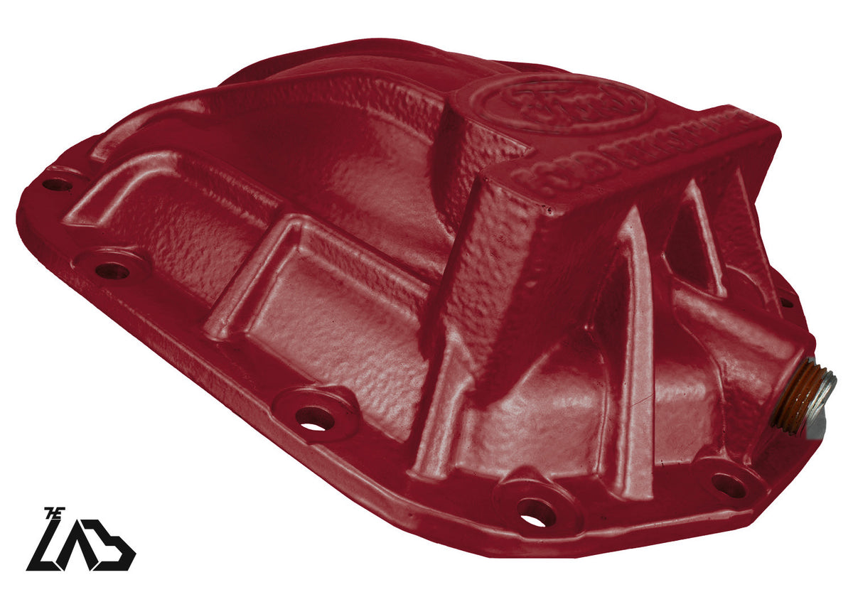 Ford Performance M-4033-BR rear differential cover, Ruby Red, no letter fill