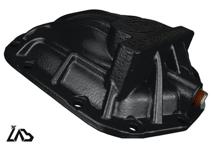 Ford Performance M-4033-BR rear differential cover, Shadow Black, black letter fill