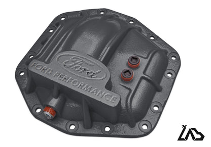 Ford Performance M-4033-DR Bronco Raptor rear differential cover, Carbonized Gray, no letter fill