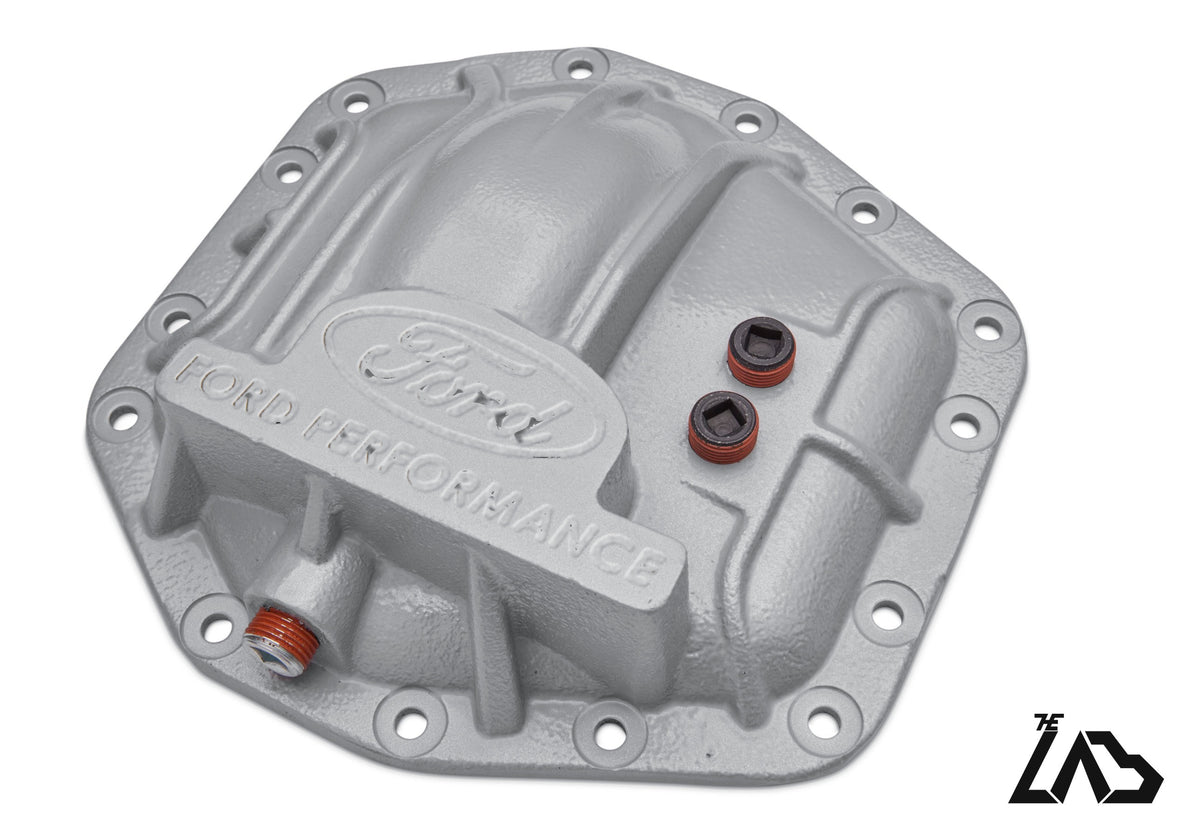 Ford Performance M-4033-DR Bronco Raptor rear differential cover, Iconic Silver, no letter fill