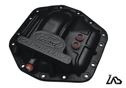 Ford Performance M-4033-DR Bronco Raptor rear differential cover, Shadow Black, no letter fill