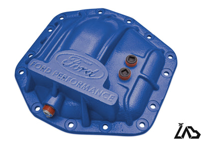 Ford Performance M-4033-DR Bronco Raptor rear differential cover, Velocity Blue, no letter fill